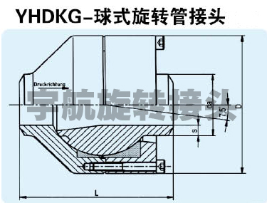 YHDKG-球式旋转管接头